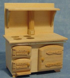 Solid fuel Stove Barewood (110 x 91 x 51mm)