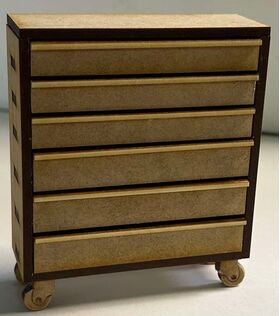 Tool Box Cart Kit Laser Cut