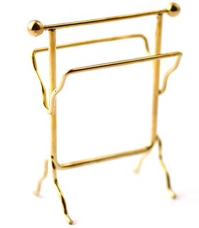 Brass Towel Rack (7cm x 6cm x 3cm )