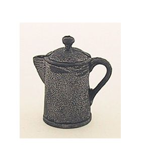 Black Coffee Pot (12 Diam x 20Hmm)ed (26Lmm)