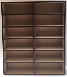 Shop Shelf Double Kit Laser Cut (150W x 30D x 180Hmm)