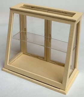 Cake Display Cabinet Natural (77 x 38 x 74Hmm)