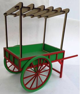 Cart Kit showing optional Awning Kit sold separately.