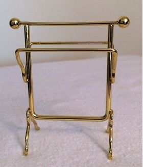 Brass Towel Rack (7cm x 6cm x 3cm )