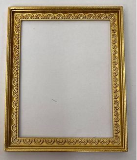 Resin Frame Gold (75 x 58mm)