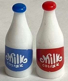 Milk Bottles Set of 2 Different Colours (25Hmm)