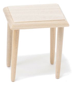 End Table Unfinished (2"H X 1-5/8"W X 1-1/8" D)