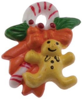 Christmas Candy Cane (3/4 x 5/16 x 1")