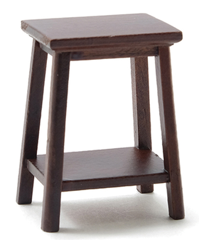 Medium Fern Stand, Walnut Finish (1 5/8" X 1 1/8" X 2")