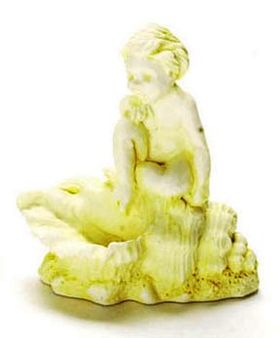 Sitting Angel Ivory (2.375"H)