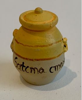 Honey Pot Orange (18 Diam x 25Hmm)