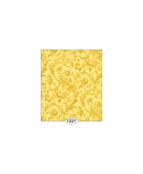 Wallpaper Cottage Acanthus Damask - Gold (267 X 413mm)