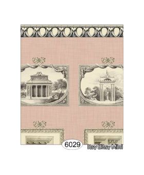 Print Room Orange Peach Veronese Wallpaper (267 X 413mm)