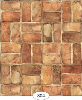 Set Brick Blush Wallpaper (267 x 413mm)