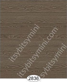 Finished Wood - Brown Wallpaper (267 X 413mm)