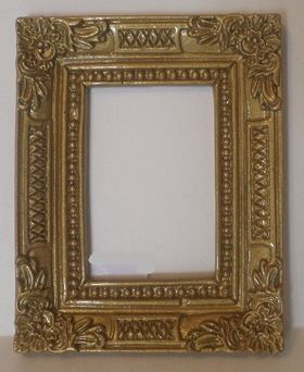 Resin Frame Brass (63 x 50 x 6mm)
