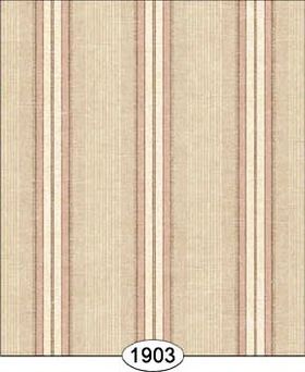 Wallpaper Wesley Linen Stripe - Pink (267 X 413mm)