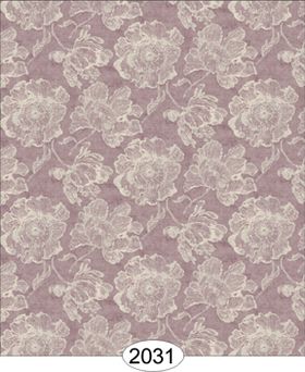 Patricia Purple Plum Wallpaper (267 X 413mm)