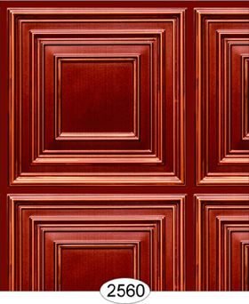 Square Panel Paper Antique Copper Wallpaper (267 X 413mm, Tile: 38mm Square)