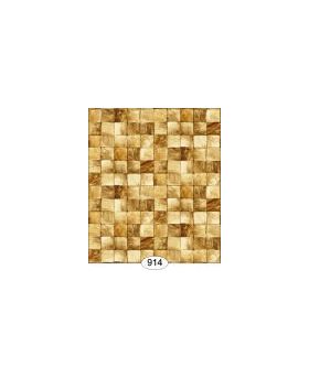 1:24 Wallpaper Bath Tiles Tan (203 X 267mm)