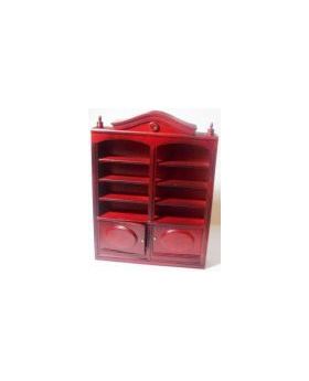 Double Bookcase Mahogany