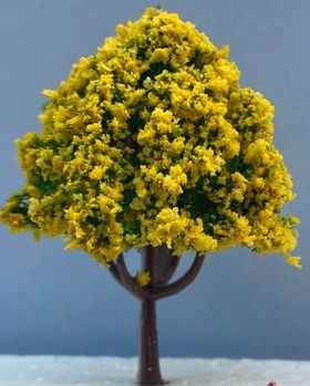 6cm Tree with Yellow Flowers