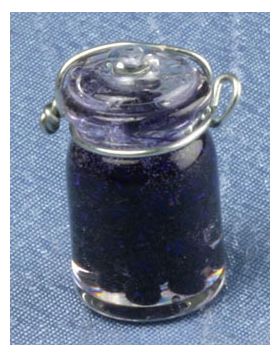 Blueberry Jam in Canning Jar