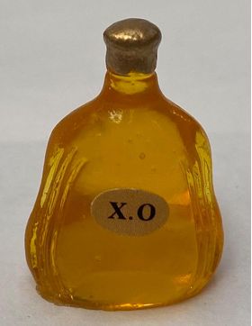 Spirit Bottle Wide Bottom Orange (25mm)