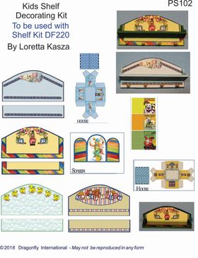 Kids Decorator Sheet by Dragonfly to Fit DF220