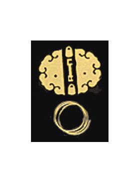 Oriental Pull Horizontal 1 Piece (15 x 12mm)