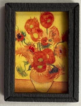 Picture Van Gogh Sunflowers (30 x 40mm)