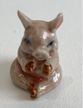 Baby Pig (22mmH) (Price Each Part of a Set of 5)