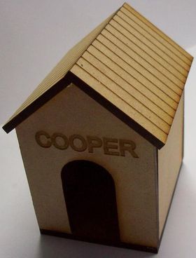 Laser Cut Doghouse Kit (50 x 60 x 78mm)