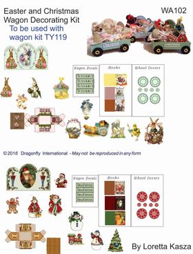 Decorator Sheet - Easter and Christmas by Dragonfly