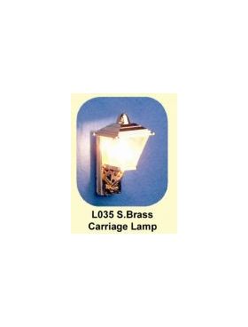 Lights Wall - Small Brass Carriage Lamp