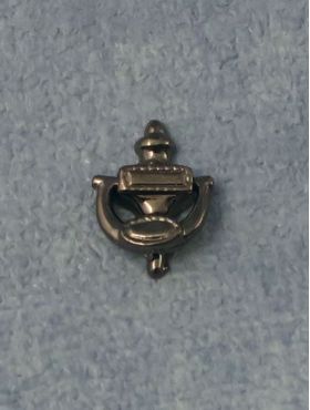 Black Beaded Door Knocker (15 x 10mm)