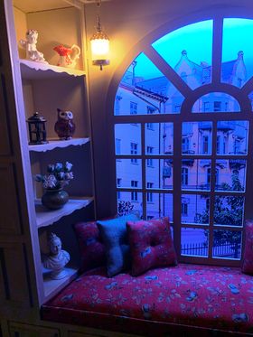 1:6 Window Seat Roombox Kit (450W x 180D x 450mmH)