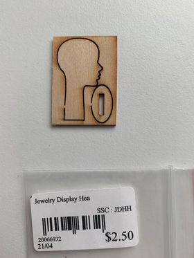 Jewellery Display Kit Head