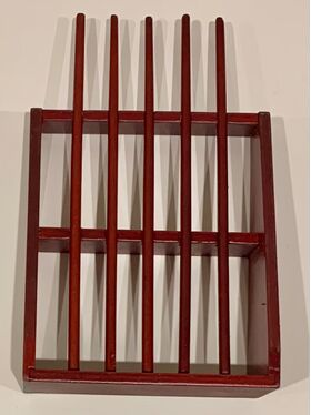 Pool Cue Stand (70W x 27D x 115Hmm) (Pool Cues Fixed)