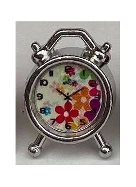 Alarm Clock Type D Silver