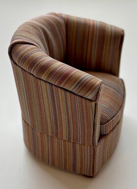 Bucket Chair Striped (80 x 65 x 78Hmm)