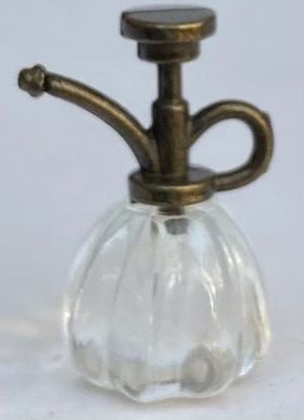 Fancy Perfume Atomiser Clear (8 Diam x 16Hmm)