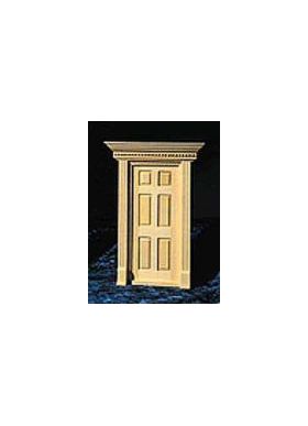 1:24 Scale Door Yorktown Pre-Hung  (71Wx102Hx19D fit opening 43Wx95Hx8Dmm)