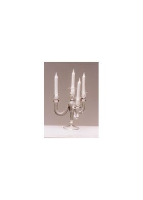 Candelabra (4 Candles) (50mmH inc candles)