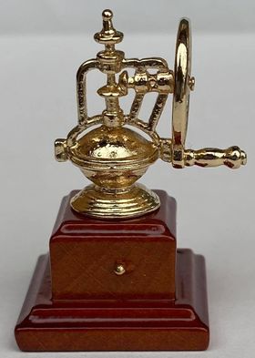 Coffee Grinder Gold (25 x 25 x 45Hmm)