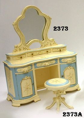Dressing Table (Stool not included) (110W x 133H x 45Dmm) - Stock Clearance