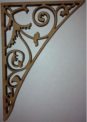 Laser Cut Corner Bracket (23 x 32 x 2mm)