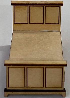 1:48 Single Bed Kit 5 Laser Cut