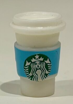 Coffee Cup Blue (22mmH)