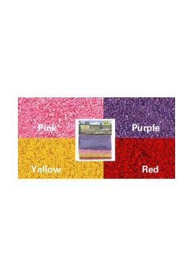 Blossom Flowering Turfs Fine Red, Pink, Purple and Yellow (Pack 9 Cubic Inches)